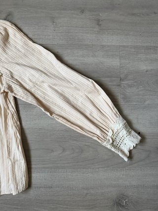 Blusa beige talla única