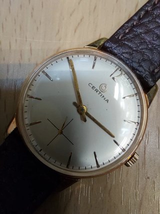 Reloj Certina Mecánico Vintage Suizo