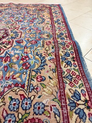 Tappeto Persiano Kerman Royal