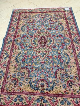 Tappeto Persiano Kerman Royal