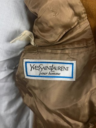 Vintage Yves Saint Laurent Giacca blazer 100% lana 1990s Made in Italy