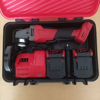 Radial Amoladora de batería con dos baterías