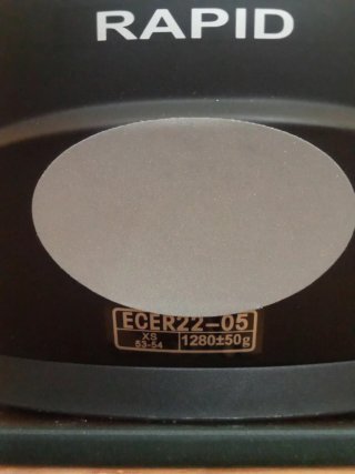 Casco LS2 Rapid Negro Mate talla XS.