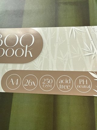 Sketchbook Bambú A4 250grs 26 hojas