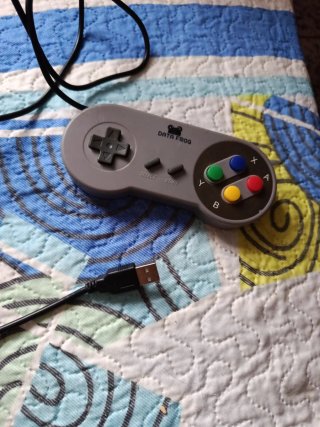 Mando USB Super Nintendo DATA FROG