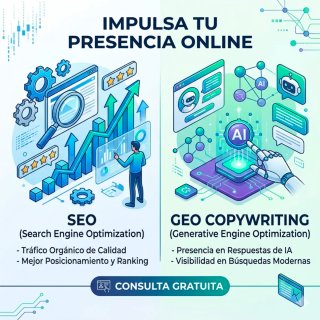 Redactor SEO y GEO | Posiciona en IA y Google