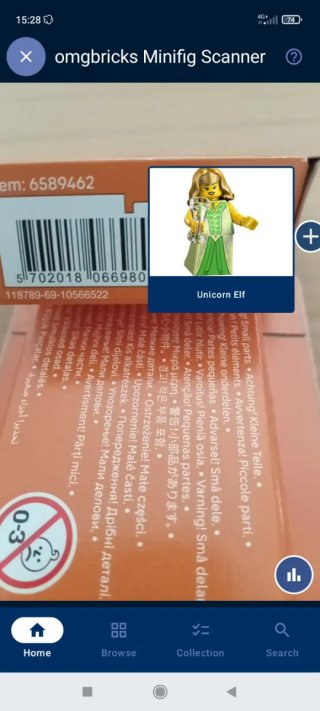 4 Figuras Lego Minifiguras de la Serie 29