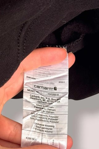 Sudadera Carhartt Negra