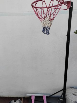 Canasta de baloncesto con base
