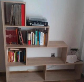 Estantería en escalera