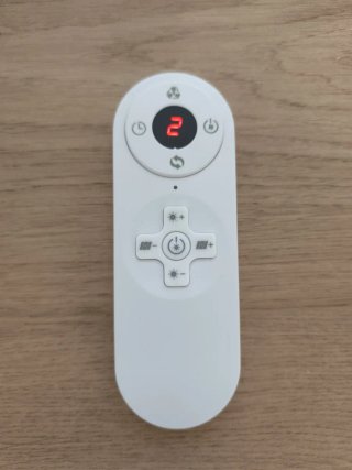 Ventilador de Techo LEDUNI Blanco