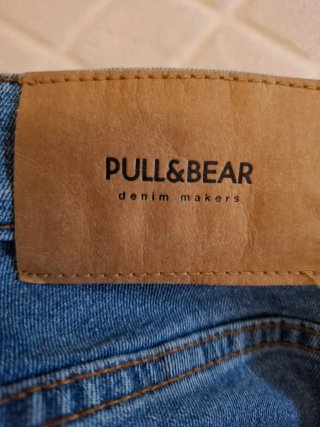 Vaqueros Super Skinny Pull&Bear Azules Hombre