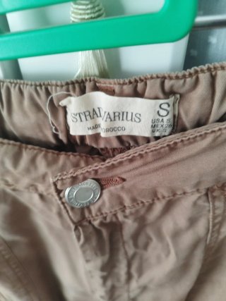 Pantalón cargo marrón talla S