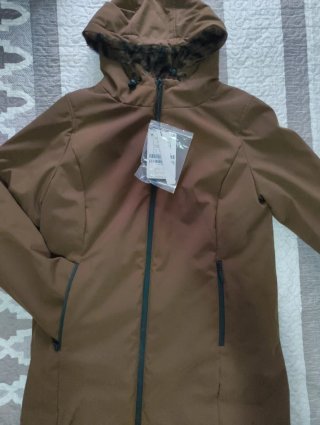 Abrigo Punto y Roma Talla 44 Marrón