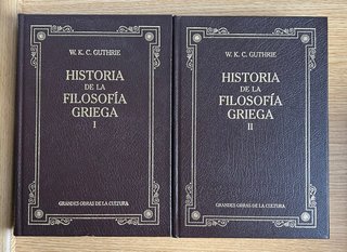 Historia de la filosofía griega. Guthrie