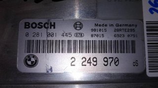 1620452 centralita 2249970 bmw serie 3 berlina e46