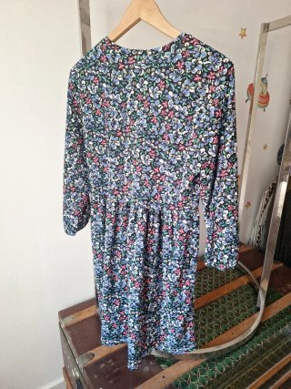 Vestido Leffties floral manga larga