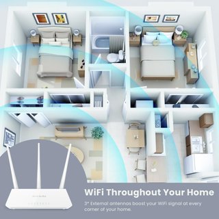 Router Tenda F3 N300 WiFi 3 Antenas