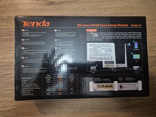 Router Tenda F3 N300 WiFi 3 Antenas