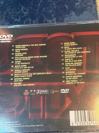 DOBLE CD + DVD TODO EXITOS-LOS 40 N° 1 DEL AÑO