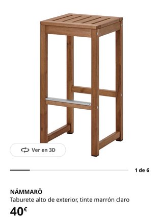 Seggiolone in legno Ikea