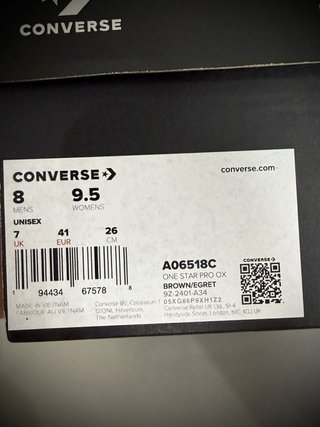 Converse One Star Pro Marrón Beige