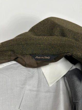 Giacca 3 bottoni uomo 100% Lana made in Italy alta Sartoria
