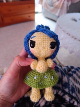 Muñecas de crochet hechas a mano
