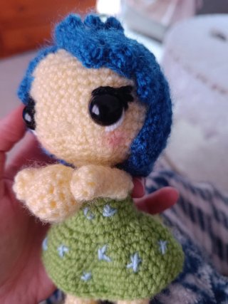 Muñecas de crochet hechas a mano