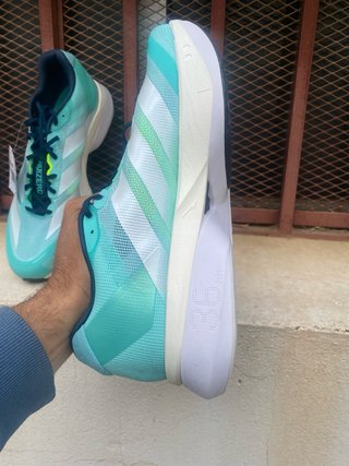 Adidas Adizero Boston 13 Verde/Turquesa