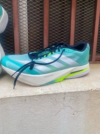 Adidas Adizero Boston 13 Verde/Turquesa