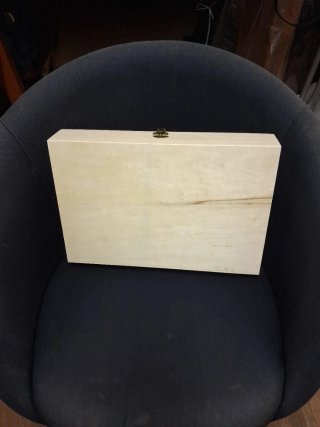 Caja madera con divisores 38 x 26x 7