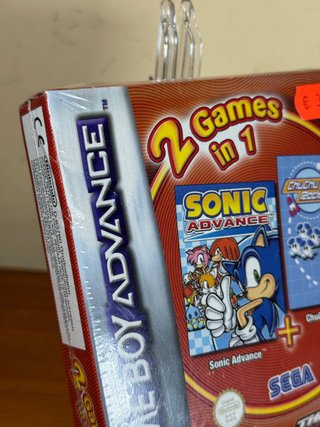 Sonic Advance + ChuChu Rocket per GBA Sigillato