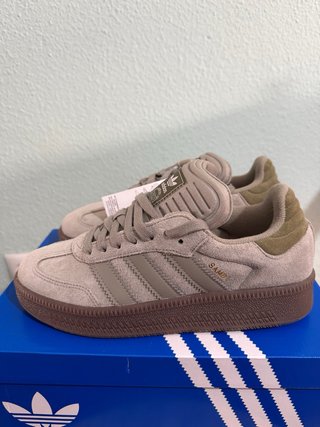 Zapatillas Adidas Samba Talla 41 1/3 Beige/Verde
