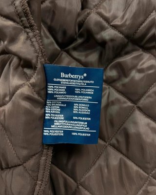 Vintage burberrys jacket trapuntata 2000s