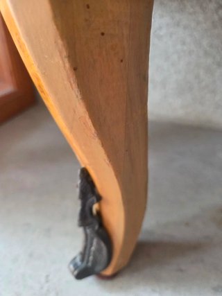 Cómoda vintage madera y metal