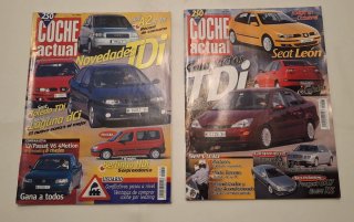 2 revistas Coche Actual de 1999