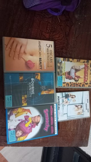 Lote 5 Películas VHS: American Beauty, Bourne, etc