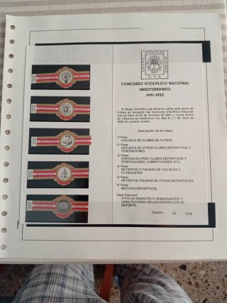 Concurso Vitolfilico Mediterraneo 1991-1992