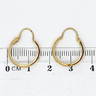 Pendientes Aro Oro 18k 0.95g