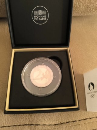 2€ PP París 2024 Juegos Olímpicos Francia
