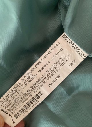 Giacca blazer Pull&Bear teal donna