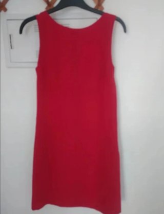 Vestido rojo El Corte Inglés Talla S