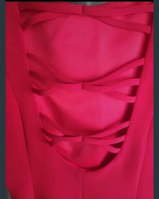 Vestido rojo El Corte Inglés Talla S