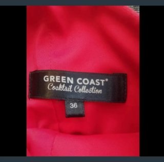 Vestido rojo El Corte Inglés Talla S