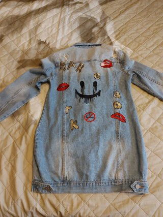 Giubbotto Jeans Urban/Punk Taglia S
