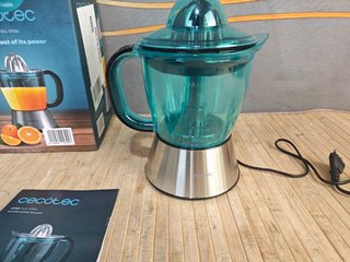 Cecotec Exprimidor Zitra Full Steel, 60W