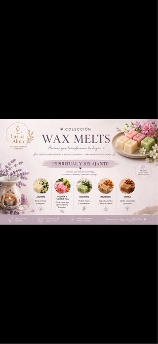 Wax Melts Aromáticos para Difusor