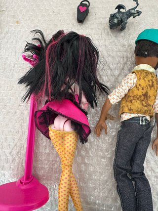 Lote Monster High Draculaura y Clawd Wolf