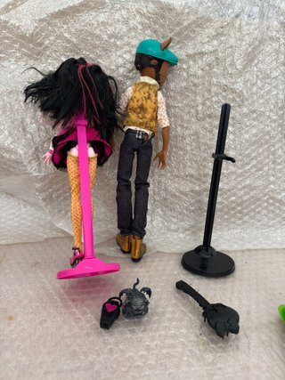 Lote Monster High Draculaura y Clawd Wolf